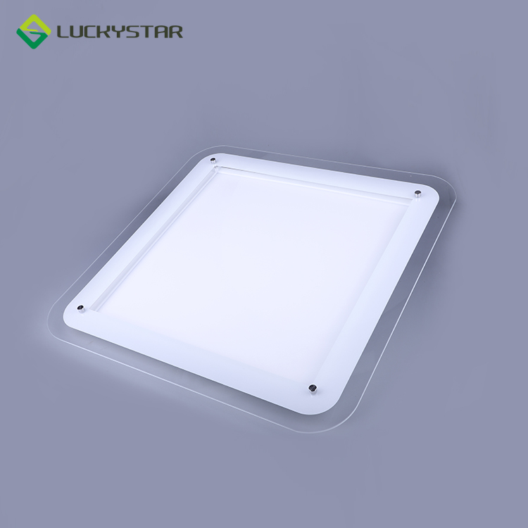 Современная Nordic площади Форма 22 Вт стекло спальня гостиная светодиодный потолочный светильник