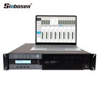 Amplificador de Audio Profesional de 4 Canales de Alta Potencia, Clase TD, DSP, de Alta Gama
