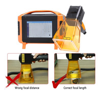Machine de marquage laser portable CNC LY 20W 30W 50W multifonctionnelle pour métal, refroidissement par air, nouvelle génération AI