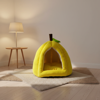 Maison d'intérieur pour chat en peluche, design gâteau, mignonne, vente en gros