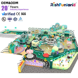 Nouvel équipement de jeux d'intérieur pour enfants, grand labyrinthe de jeux, équipement de parc d'attractions avec trampoline - Product Image 1
