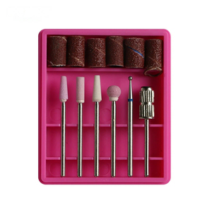 Machine à pulvériser le vernis à ongles, instrument pour le vernis à ongles, utilisé pour le salon de <span class=keywords><strong>podologie</strong></span>, perceuse à ongles, avec 6 têtes de meulage à jet d'eau - Product Image 6