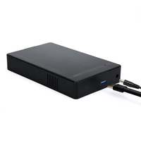 HDD Case da 3.5 pollici SATA a USB 3.0 2.0 custodia per Hard Disk 6Gbps SATA Hd Box con adattatore di alimentazione EU US per Win10 Mac OS