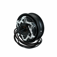 Moteur de moto électrique QSMOTOR QS260 à couple élevé, sans balais, 12x3,5 pouces, 12000W V4, moteur de moyeu BLDC haute efficacité pour scooter