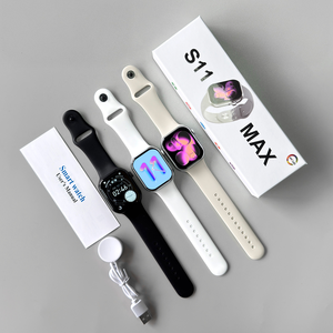 Nuovo <span class=keywords><strong>Smartwatch</strong></span> S11MAX Quadrato con Cinturino in Silicone, Display TFT Magnetico, 5-10 Giorni di Autonomia, Impermeabile, Contapassi, Monitoraggio Battito Cardiaco - Product Image 1