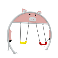 Aire de jeux extérieure de haute qualité, balançoire pour enfants personnalisée pour la maison, le jardin, l'école, le parc d'aventure