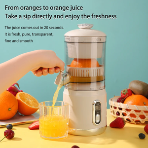 Nouveau <span class=keywords><strong>Presse</strong></span>-agrumes Électrique Portable Sans Fil Multifonctionnel pour Fruits et Oranges, Extracteur de Jus Lent, Mixeur à Affichage Numérique - Product Image 3