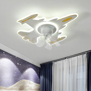 Modern Decorative Kids <b>Room</b> <b>Lights</b> Ceiling Fan 26 Inch Pink Children Bedroom Helicopter <b>Led</b> <b>Light</b> With Fan and Remote Control - Product Image 4
