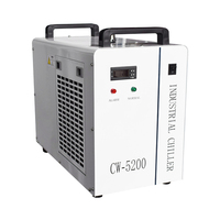 Refroidisseur d'eau de refroidissement de machine laser Co2 CW3000 CW5000 CW5200 CW6000 refroidi par air industriel d'origine 110v 220v