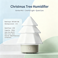 Nouveau cadeau de Noël 2026, diffuseur d'huiles essentielles en forme de sapin de Noël pour favoriser le sommeil