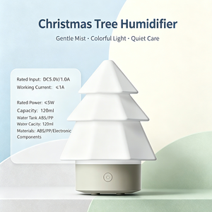 2026 New Christmas Gift, Sleep-aiding Christmas Tree Shaped Essential Oil <strong>Diffuser</strong> - Product Image 6
