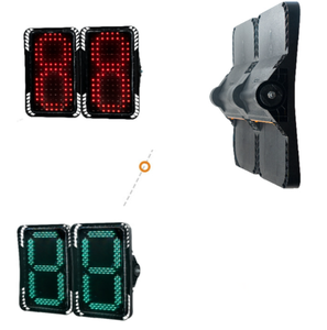 Bas <span class=keywords><strong>prix</strong></span> usine directe 800*600mm feu <span class=keywords><strong>de</strong></span> signalisation LED compte à rebours Led trafic pour carrefour - Product Image 2