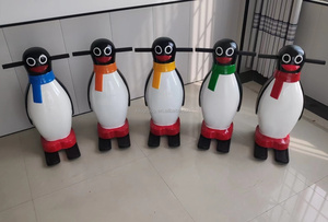 Poussoir à <span class=keywords><strong>glace</strong></span> hygiénique QIQU ROHS en plastique moulé par soufflage, non poreux, pour patins à <span class=keywords><strong>glace</strong></span> (type pingouin) - Product Image 3