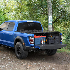 बेस्टwyll हार्ड एल्यूमीनियम रिट्रेटेबल रोलर लिड पिकअप ट्रक टोनेउ बेड कवर लॉक फोर्ड F150 k22 - Product Image 2