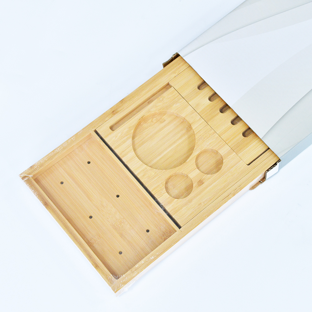 High Quality Sanitary Towel Trays For Sale Bamboo Bathtub Caddy Tray