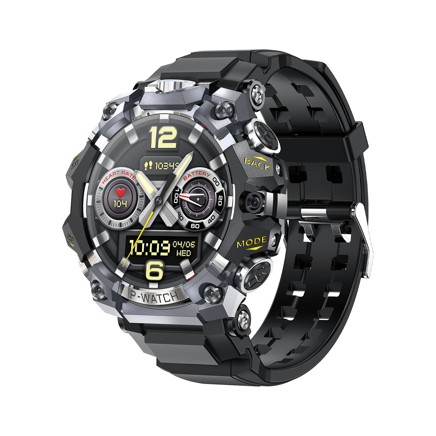 Argent + noir 4G + 64 Go