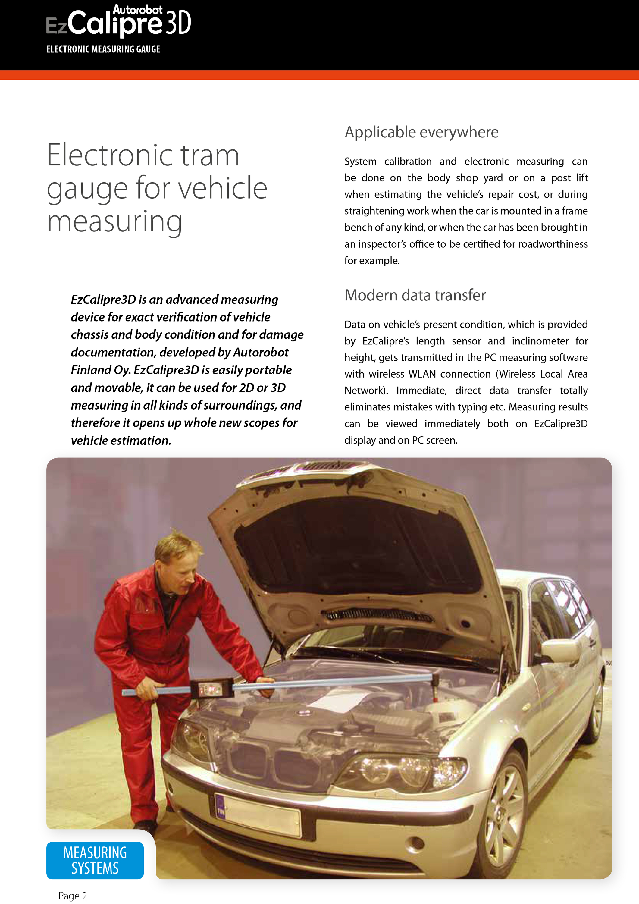 Dentstick Vehicle Damage Measuring Tool - Magnetic Photo Reference For Auto Claims