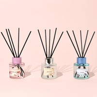 Verre décoratif de luxe RU Air 50ml parfum de longue durée de 1.7oz pour diffuseur de roseaux ensemble d'huile comprenant des boîtes d'emballage