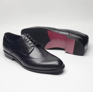 Zapatos Oxford Cómodos Antideslizantes Transpirables Casuales de Cuero Genuino para Hombre con Diseño Floral Cerrado, Impermeables y Ligeros - Product Image 2