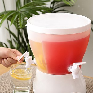 Hot Selling Plastic Manual Drink <b>Container</b> Rotary Fridge Organizer Pressing Type <b>Water</b> Flowing Cold <b>Water</b> Kettle - Product Image 4
