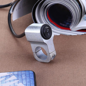 Interruptor de manillar de motocicleta Mochi de 22 mm de aleación de aluminio con control de luz para modificación de motocicletas todoterreno - Product Image 3