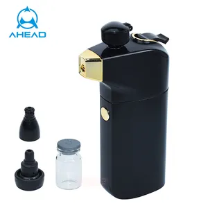 Mini Air Compressor Airbrush Spuitpistool Nano Zuurstof Injector Facial Hydraterende Spuit Bevorderen Absorptie Thuis Schoonheid Apparatuur