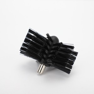 Curved Dryer Pipe <b>Brush</b> Nylon Bristle 0.5mm Home Cleaning <b>Dust</b> Removal Multi Functional Chimney <b>Brush</b> Set - Product Image 1