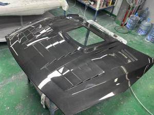 Capot moteur transparent en fibre de carbone sèche pour Nissan GT-R R35 2009-2016, pièces de tuning pour la carrosserie avant - Product Image 5