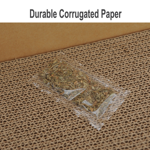 Panier en papier ondulé chat, deux escaliers, maison de lit, grotte, nouveauté - Product Image 3