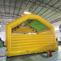 Château gonflable sur le thème de la girafe, structure gonflable commerciale en PVC pour la location de fêtes d'enfants