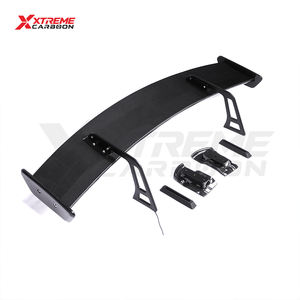 Alerón Trasero de Fibra de Carbono Seca Estilo Max con Luz <span class=keywords><strong>LED</strong></span> para BMW G80 M3 G82 G83 M4 M2 G42 M240i, Alerón de Cuello de Cisne y Divisor de Maletero - Product Image 3