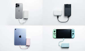 5000 mah pd30w qc4.0 sạc nhanh ngân hàng điện lai được xây dựng trong ac cắm tường sạc và usb c cáp cho điện thoại xem android - Product Image 5