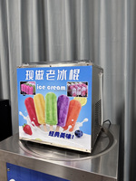 Automatische ijslollymachine, ijsstokjesmachine, commerciële machine voor snackapparatuur, machine voor verse melkijsjes