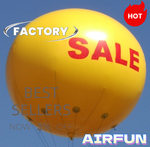 Ballon gonflable à l'hélium AIRFUN avec logo personnalisé, ballon volant, ballon sphérique gonflable, ballon à l'hélium - Product Image 2