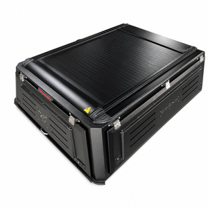 Capote basse profil 3 portes demi-hauteur pour Nissan <span class=keywords><strong>Navara</strong></span> <span class=keywords><strong>D40</strong></span> Double Cab 2005-2015, coque de camping en alliage d'aluminium - Product Image 1
