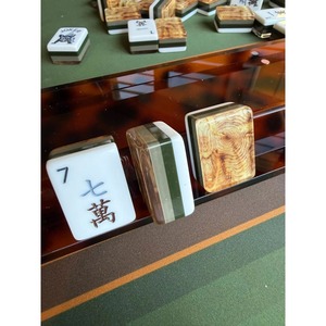 Juego de Mahjong Americano de Acrílico Tallado con Diseño de Bosque de Ciprés Marrón, Novedad 2026, Superventas, Regalo para <span class=keywords><strong>Casino</strong></span> - Product Image 3