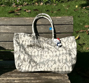 Bolsa de Compras de Lona con Estampado Tie Dye Personalizado, Nueva <span class=keywords><strong>y</strong></span> Exclusiva, en Oferta 2023, <span class=keywords><strong>y</strong></span> Bolsas de Compras para Mujer - Product Image 2