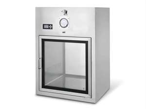 Ventanas de Transferencia de Doble Puerta con Cierre Interbloqueado de Aleación de Aluminio y Acero Inoxidable, Insonorizadas y Esterilizadas, con Vidrio Templado para Alimentos - Product Image 5