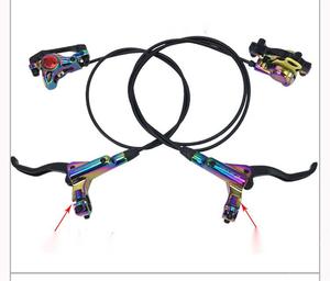 Frein à disque hydraulique Zoom HB875 MTB 180 mm pour vélos BMX/route, composants en alliage, plaquettes, rotors, levier 3 doigts, noir, durable, 100 g - Product Image 1