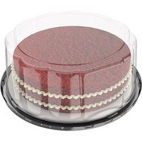 Boîte à gâteau transparente jetable en plastique, matériau PET, pour sushi, salade, sucre, stockage alimentaire, usage domestique