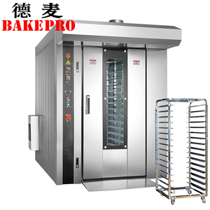 Equipo de panadería tostada, máquina completa para hacer pan, máquina para hacer horno rotativo de gas, tecnología de precio, horno rotativo para pizza - Product Image 1