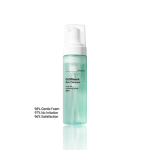 Dr.Different Zero Cleanser 200ml Fórmula Equilibrante de pH para Piel Grasa - Product Image 1