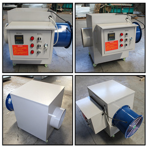 Calentador Eléctrico Industrial de 380V 20KW con Control Digital, Termostato Ajustable, Equipo de Calefacción Comercial Portátil - Product Image 1