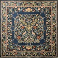 Tapis de table de mahjong de haute qualité en néoprène ; insonorisant, antidérapant et à surface lisse, idéal pour les divertissements en intérieur.