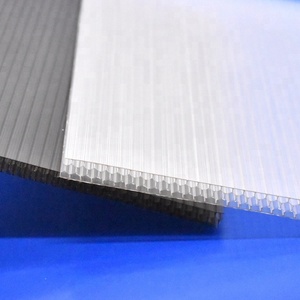 Haute résistance 8mm clair cellulaire pc <span class=keywords><strong>polycarbonate</strong></span> toit panneau en nid d'abeille feuille creuse à vendre - Product Image 3