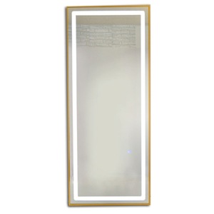 Estación de espejo de suelo completo para salón de belleza, Diamante brillante, led - Product Image 4