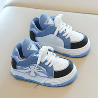Soldes : Chaussures de sport pour enfants 2026 Printemps/Automne – Baskets décontractées unisexe respirantes légères montantes à lacets pour bébé – Couleurs variées