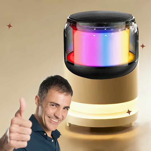 Cheapest Mini Portable LED Wireless Speaker Light Usb Subwoofer Hifi Stereo Sound Music Box BT Gifts Speaker
