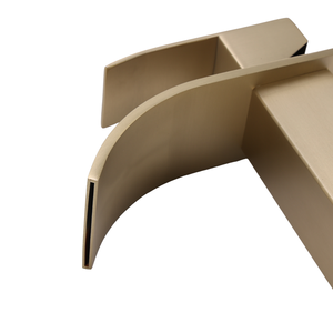 Grifos mezcladores de agua montados en cubierta Grifos de agua fría y caliente de lujo Grifo de lavabo de acero para Baño - Product Image 5