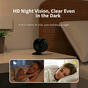 OiKay Wholesale Security Camera Wireless 1080P No Wiring Battery WiFi Cameras with Night Vision PIR Motion Detection Smart Home - Product Image 4